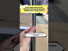 PVC 装飾 バンブー 木炭 金属 壁板 高密度 内壁パネル