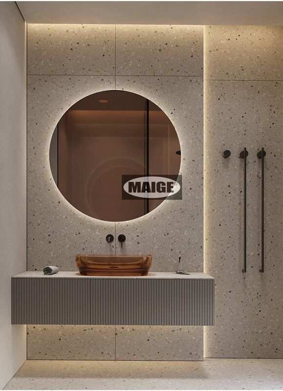 石プラスチック複合SPC壁パネル 浴室とトイレのための偽のタイルデザイン壁パネル