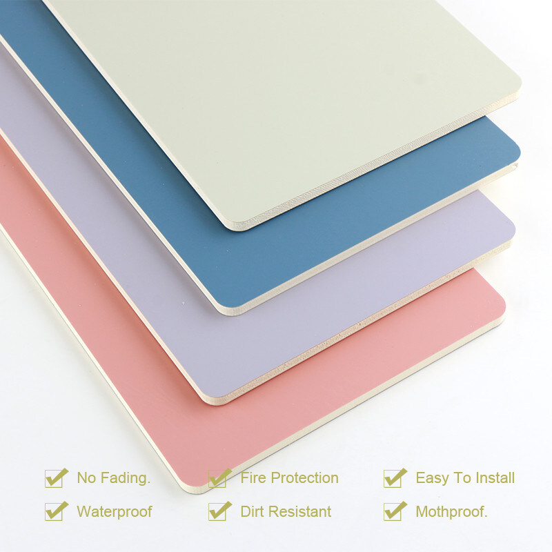 湿気の防止の皮の感じポリ塩化ビニールの壁パネルの装飾的な木製のベニヤのパネル