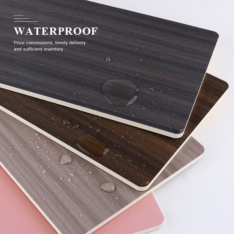 Ecoの友好的な耐火性の装飾的な木製の穀物ポリ塩化ビニール タケ繊維の壁の羽目板