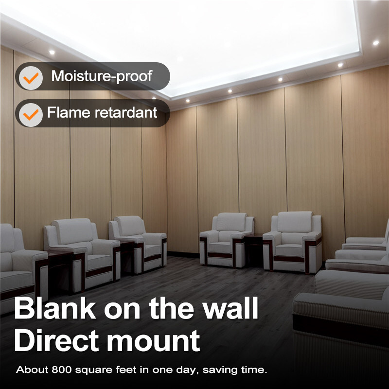 木粒 PVC 壁板 5mm 柔軟な竹 木炭 装飾壁板