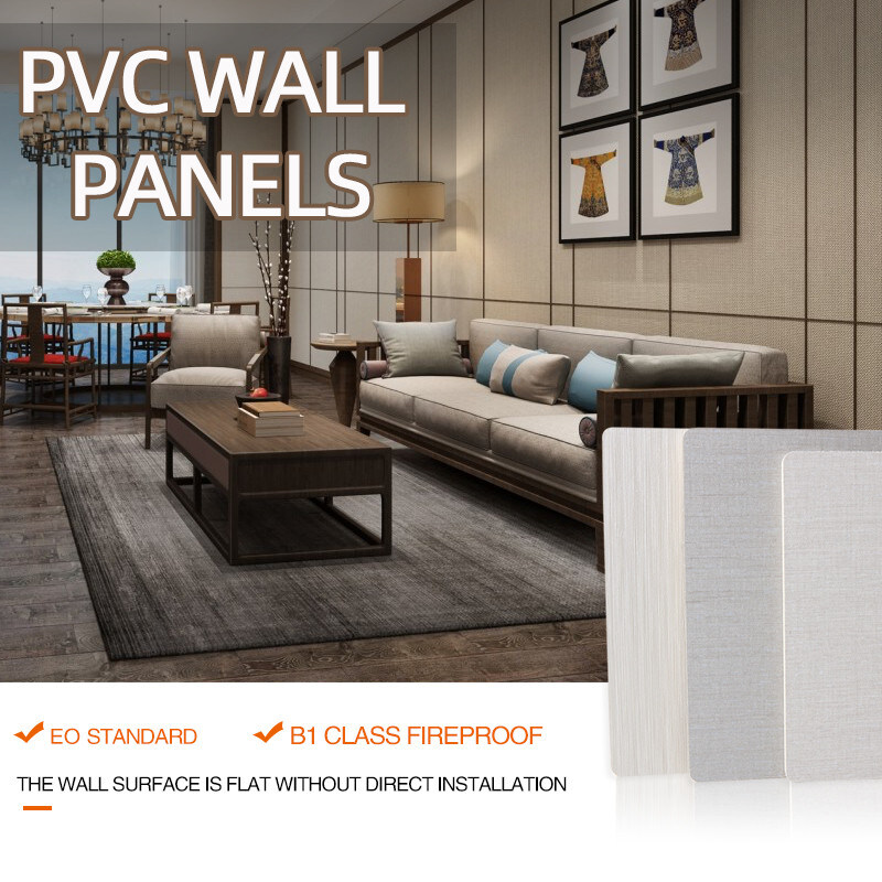 人気のある製品室内装飾防水竹炭生地壁パネル