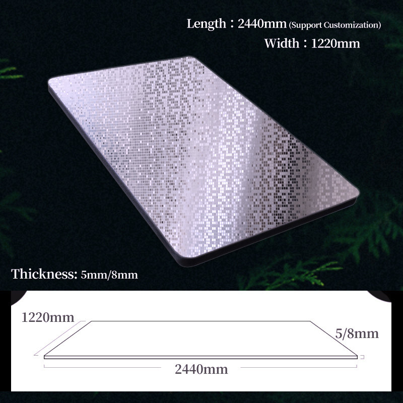 モザイク 壁飾り ペット 壁板 バンブー 木炭繊維 木材 フライヤー 板