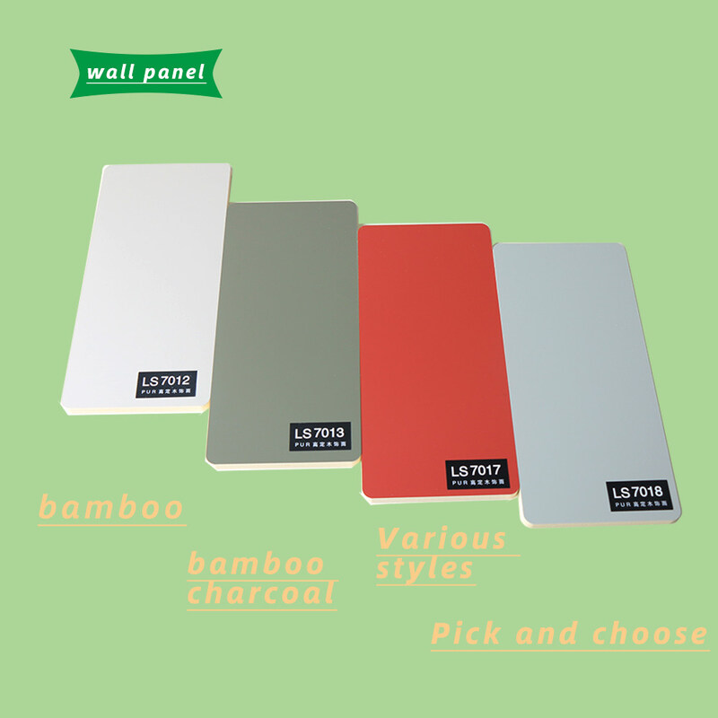 長さ2.44m 2.6mの2.8mタケ木炭木皮の感じのVenner PURの接着剤