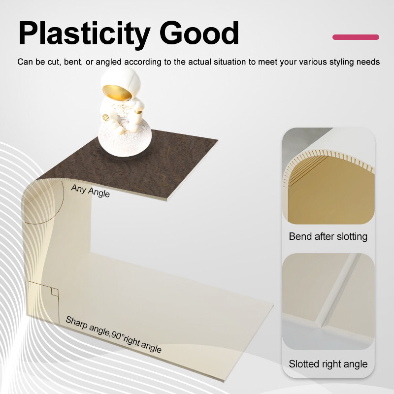 壁のためのインテリア装飾パネル 防水 木材 穀物 バンブー 木炭 壁板