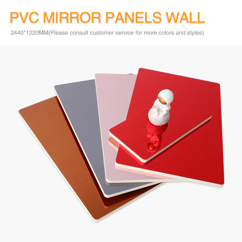 内部の装飾的なタケ木製のベニヤ シート ミラーの壁パネル1220*2440mm