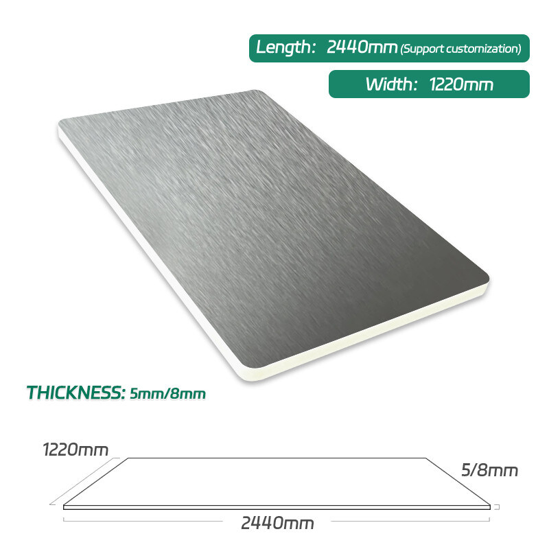 工場KTVの使用のための卸し売り適用範囲が広いタケ木製繊維の金属ポリ塩化ビニールの壁パネル