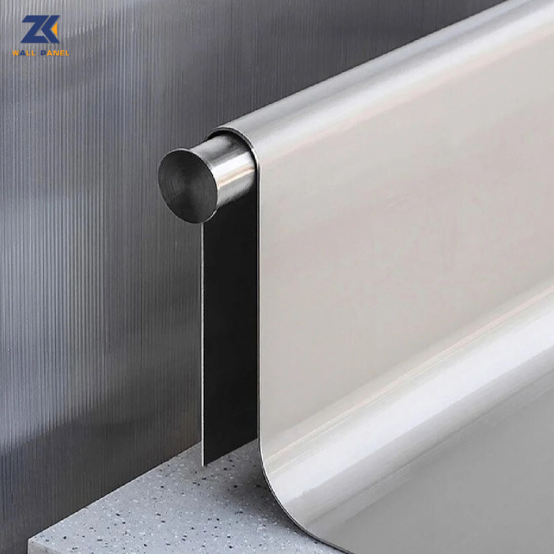 1.22*2.6mの装飾的な金属のタケ繊維の壁パネルの内部