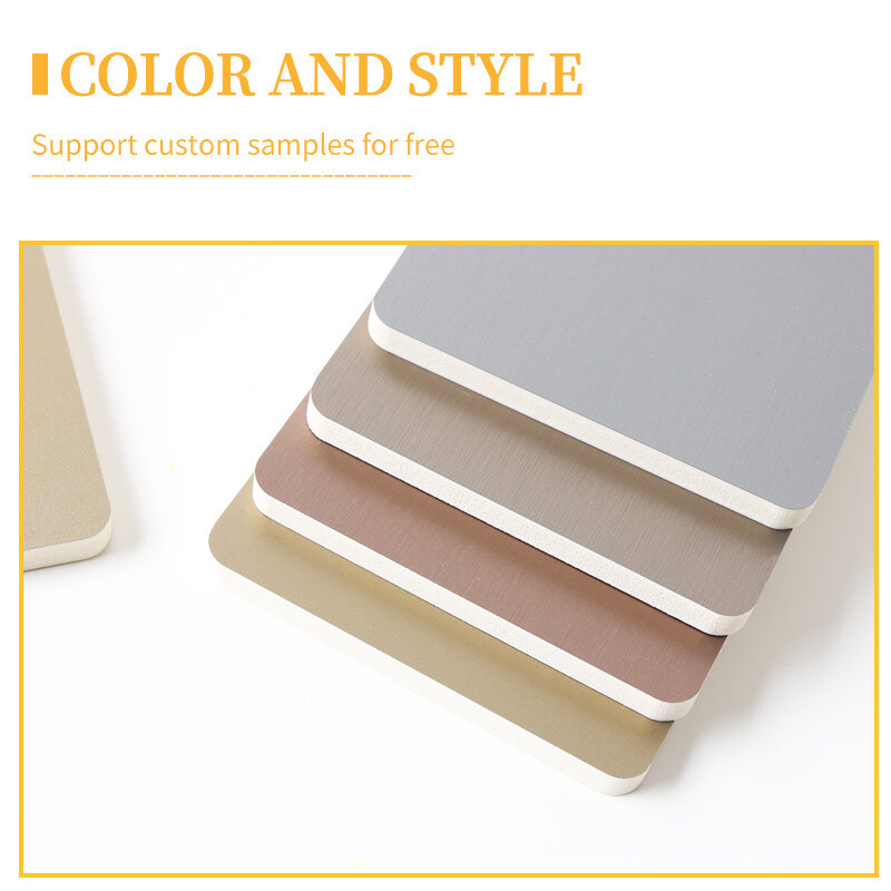 1.22*2.6mの装飾的な金属のタケ繊維の壁パネルの内部