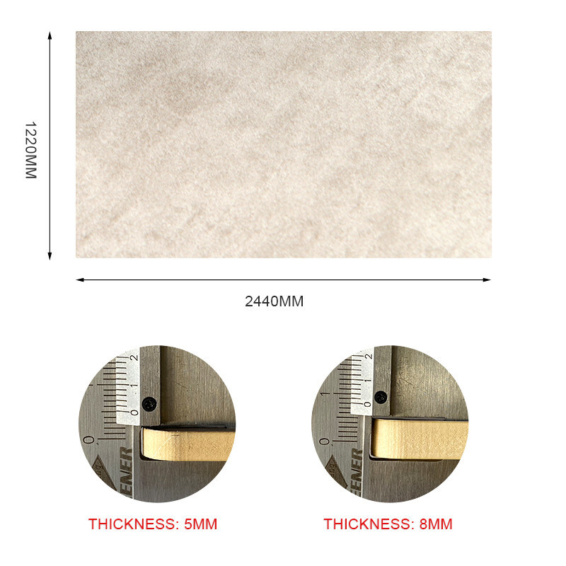 簡単に設置 バンブー 木炭 装飾壁面 高品質の大理石シート