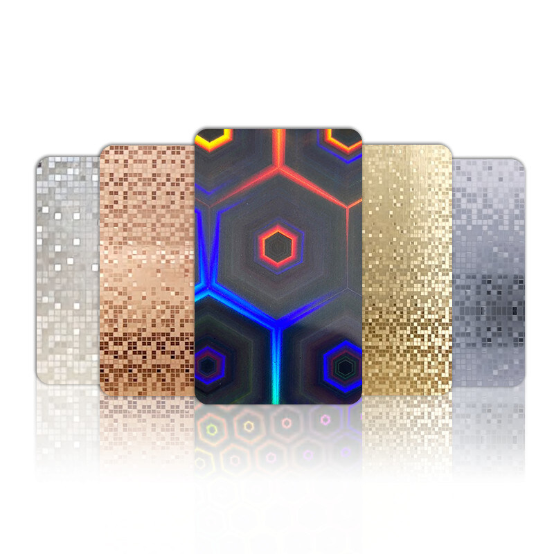 Pvcボード レーザー&モザイクシリーズ バンブー 木炭 フリーナー 内装 壁面