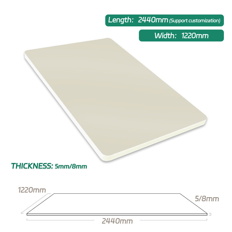8つのMmの室内装飾タケ木製繊維の壁パネルは皮の感じる木製のベニヤを耐火性にする