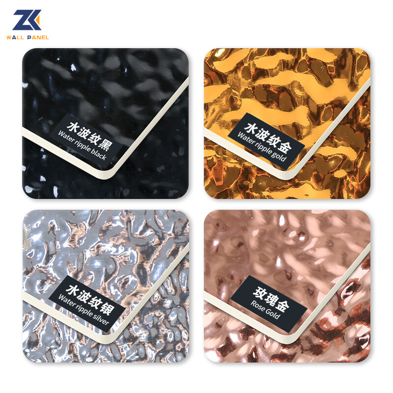 装飾的な耐火性水さざ波3Dの木製のプラスチック タケ木炭壁パネル