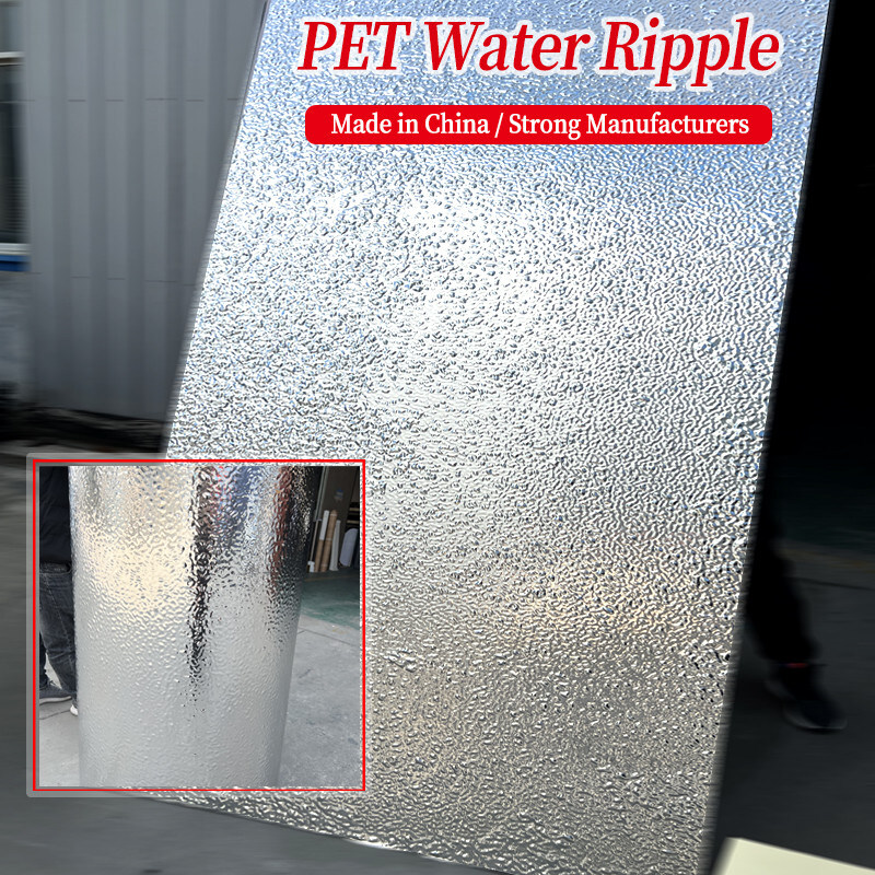 ペット3D水さざ波木は8mmの高密度タケ木炭木製の壁パネルに張り合わせる