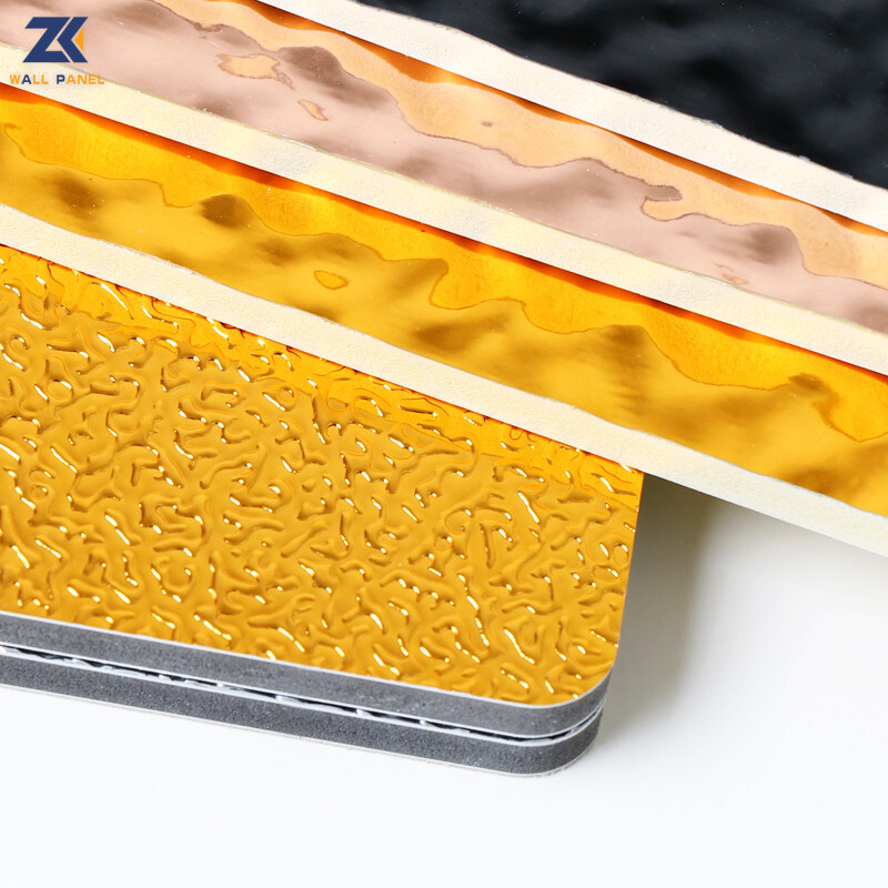 水さざ波の波形の壁パネルのロビーの正面の内部の装飾的な壁パネル