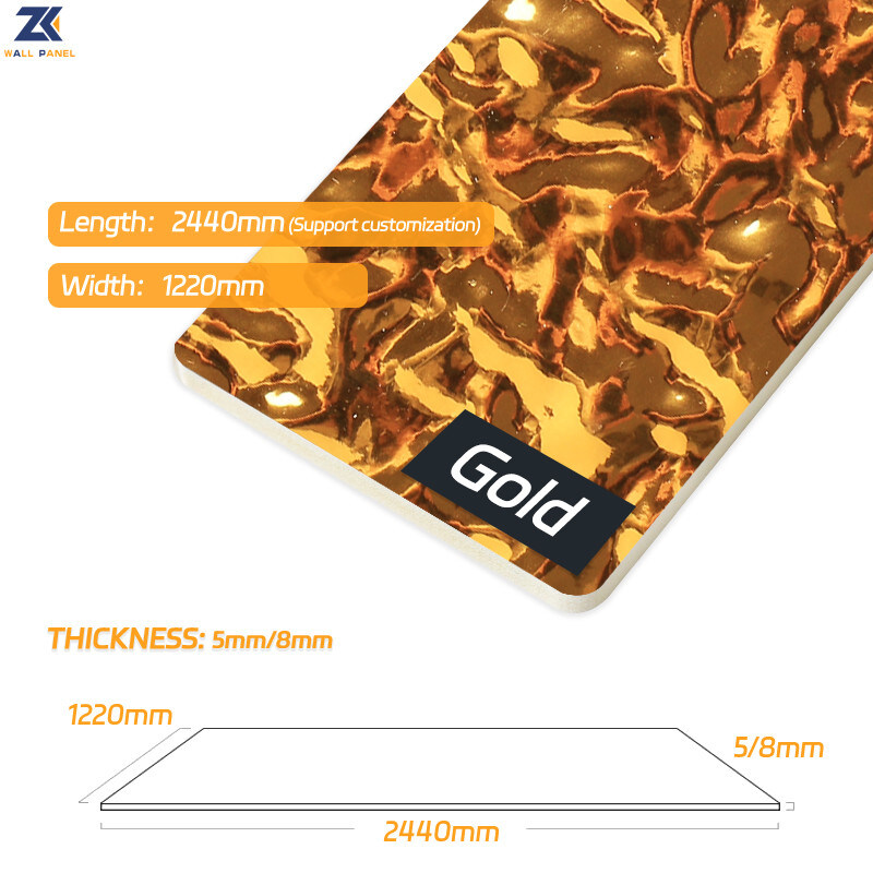 内部の装飾的なポリ塩化ビニール ペット水さざ波のパネル3Dの壁パネル