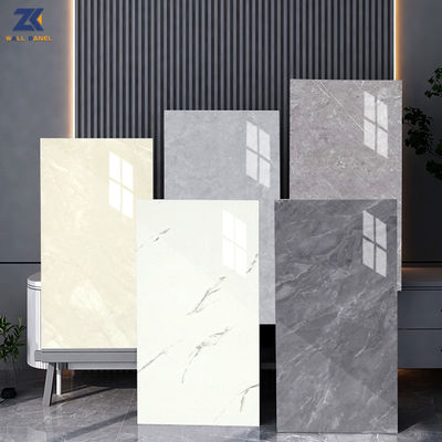 工場直売1.22*2.44 Mペット光沢度の高い大理石のタケ木炭壁パネル