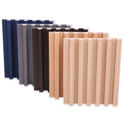 溝があるポリ塩化ビニールの木製のプラスチック合成のDecking板8mm